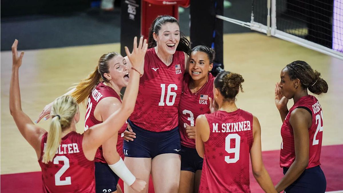 Materiały prasowe / Volleyball World / Na zdjęciu: siatkarki reprezentacji USA
