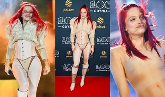 Margaret ZASZALAŁA ze stylizacją na koncercie Polsatu. Z daleka wyglądała, jakby była NAGA (ZDJĘCIA)