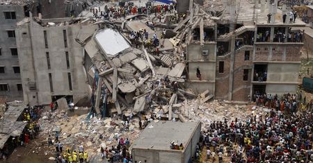 Bangladesz: 200 ofiar śmiertelnych zawalenia się budynku