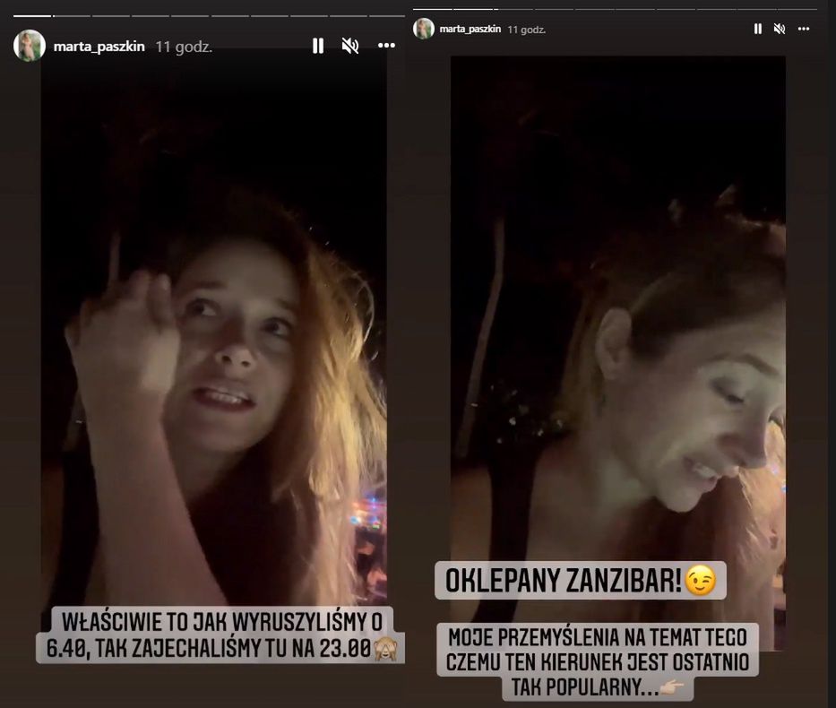 Marta Paszkin też jest na Zanzibarze   