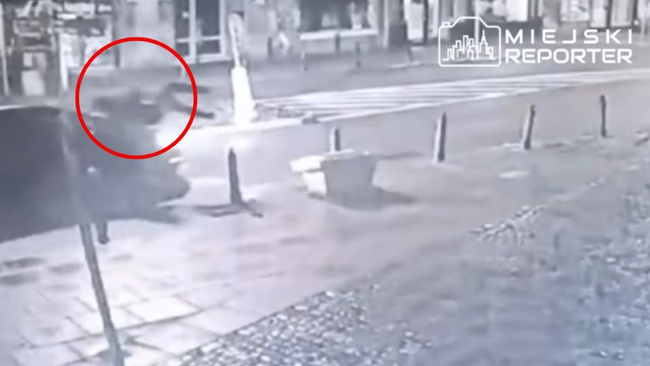Uderzył w pieszego i zostawił go na ulicy