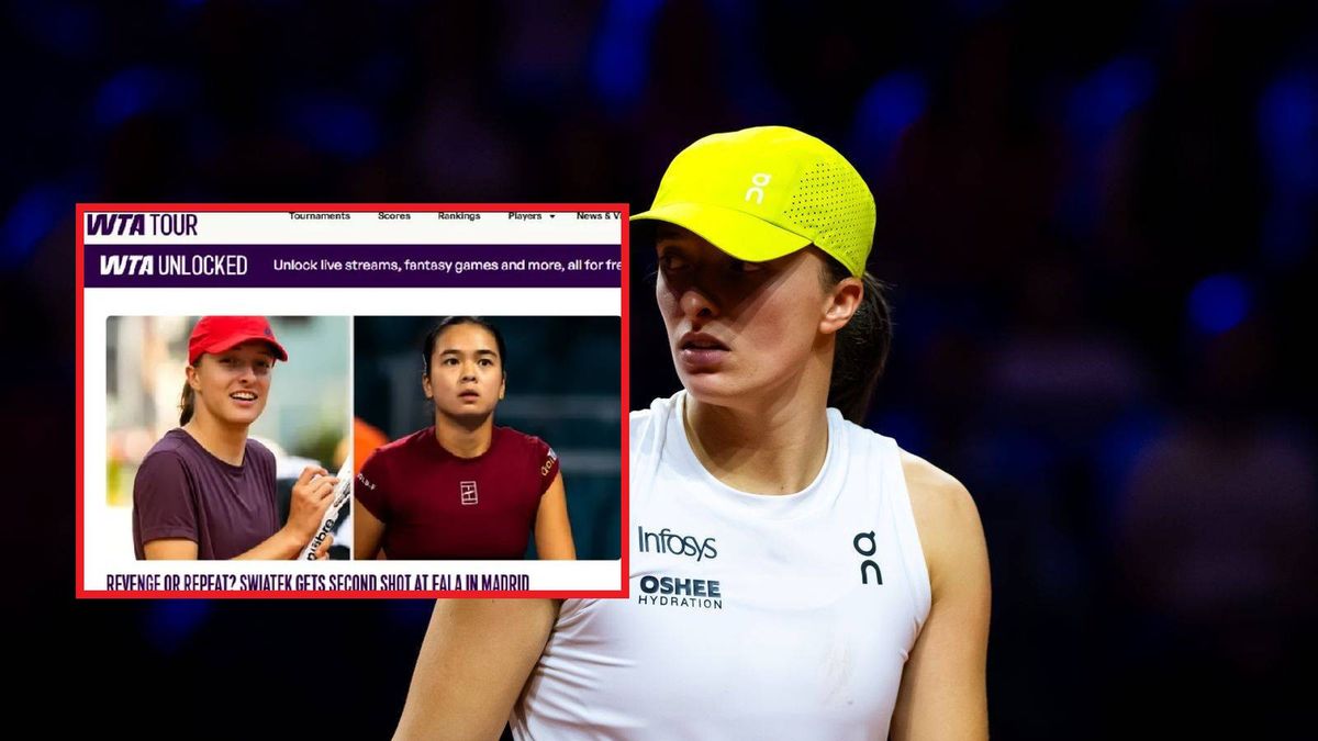 Getty Images / Robert Prange / Tak Iga Świątek została przedstawiona przez WTA