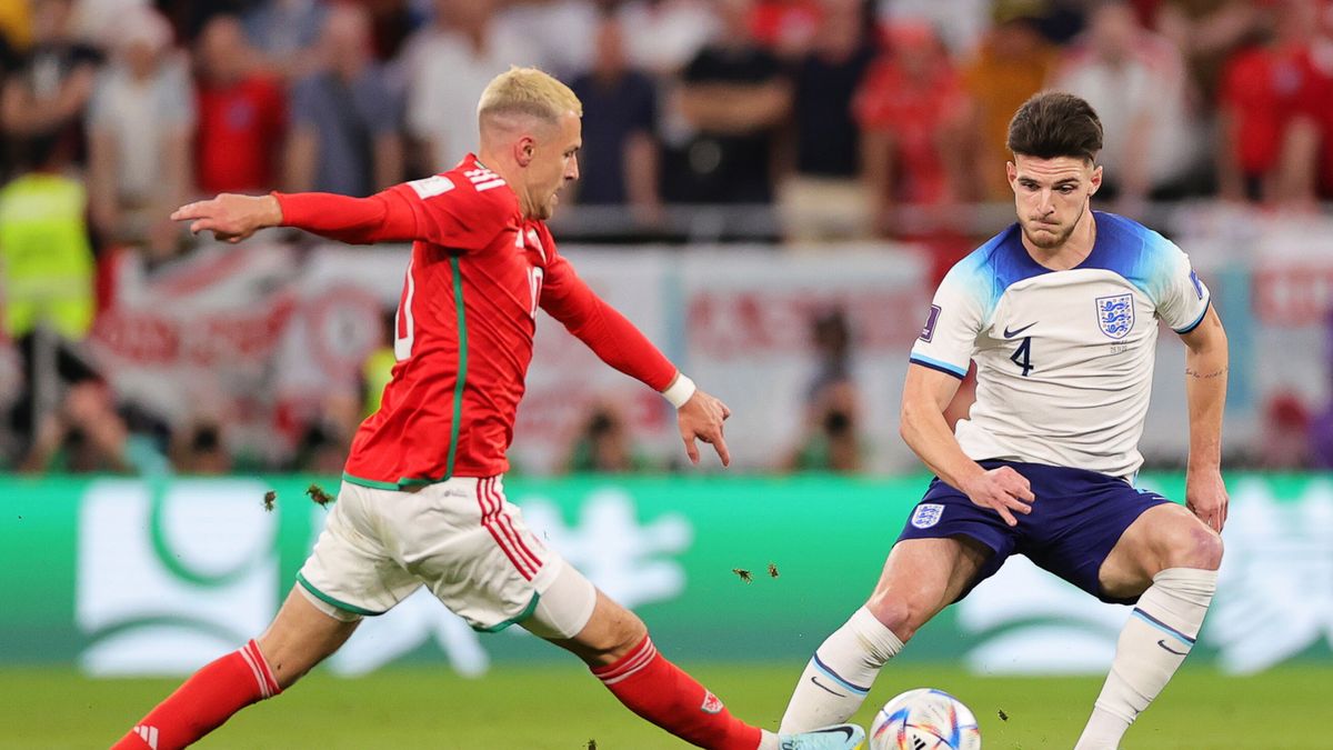 PAP/EPA / Na zdjęciu: mecz Walia - Anglia