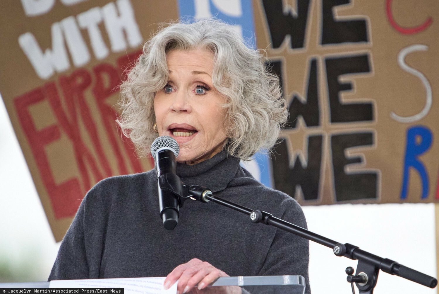 Jane Fonda jest przeciwna Donaldowi Trumpowi