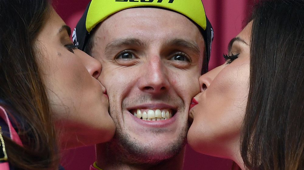 Simon Yates na mecie 9 etapu Giro 2018