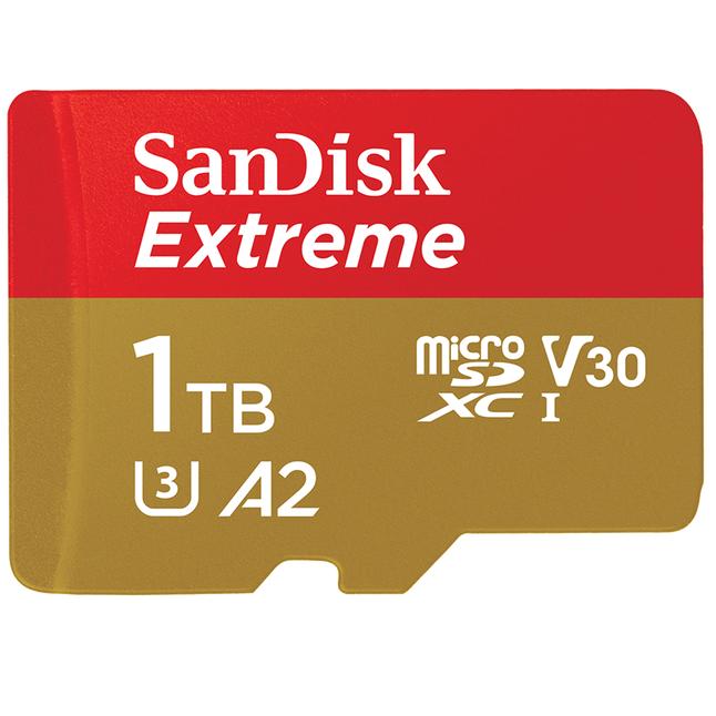 SanDisk Extreme micro SD UHS-I 1TB