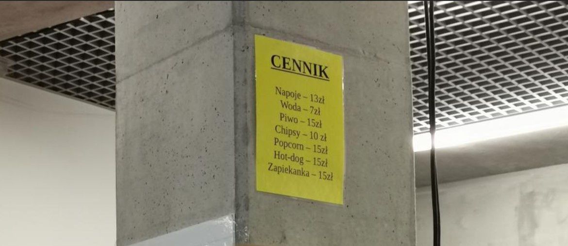 Cennik gastronomii na urodzinach Radia Maryja