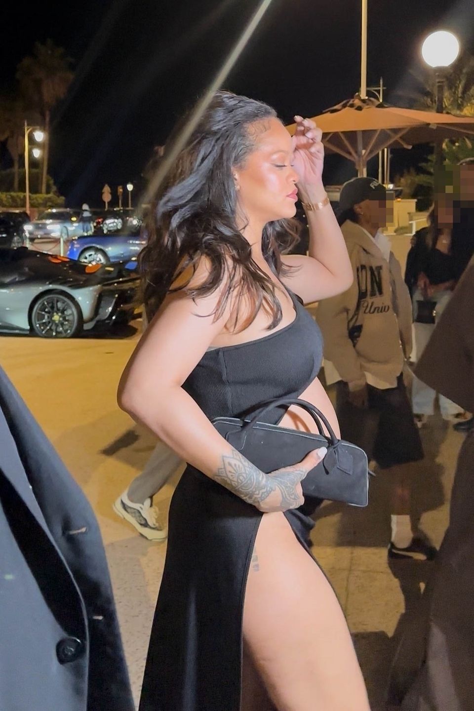 Ciężarna Rihanna  i ASAP Rocky w Cannes