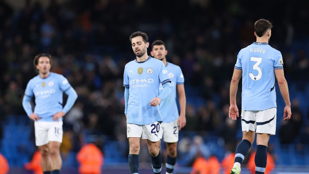 Getty Images / Alex Livesey - Danehouse / Na zdjęciu: piłkarze Manchesteru City