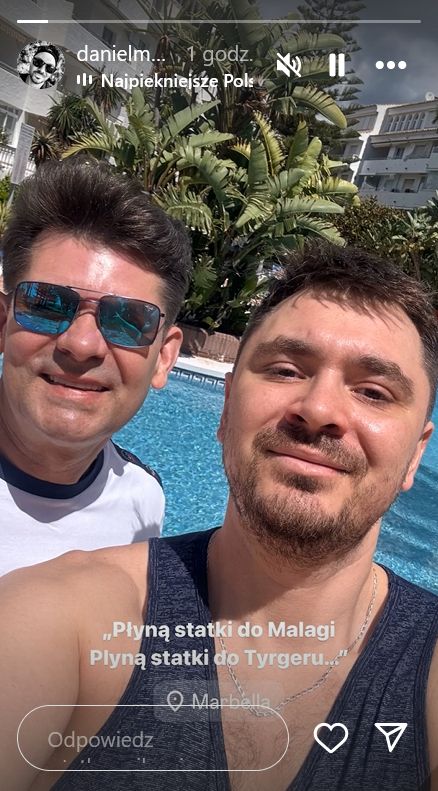 Martyniukowie w Marbelli (Instagram)
