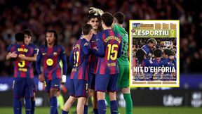 "Noc pełna euforii". Hiszpanie piszą o tym, co zrobiła Barcelona
