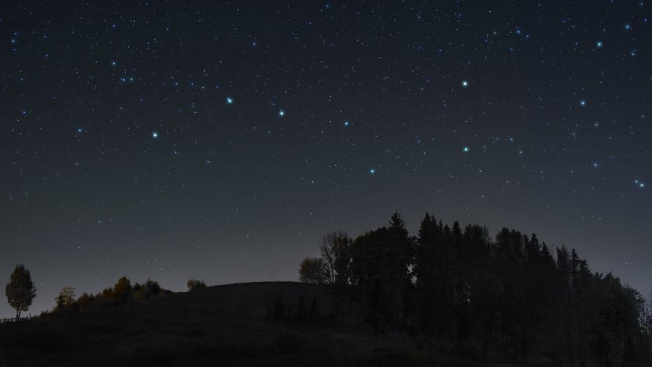 A picture of the starry night sky with Ursa Major constellation over the hill
Yuriy Mazur
night, sky, constellation, ursa major, shining, shiny, starry, astronomy, astrology, mystery, mysterious, majestic, beautiful, starfield, forest, woods, hill, dark, dusk, dawn, deep, space, outer, observation, meditation, calm, serene, serenity, peaceful, imagination, inspiration, magical, fantasy, fantastic, big dipper