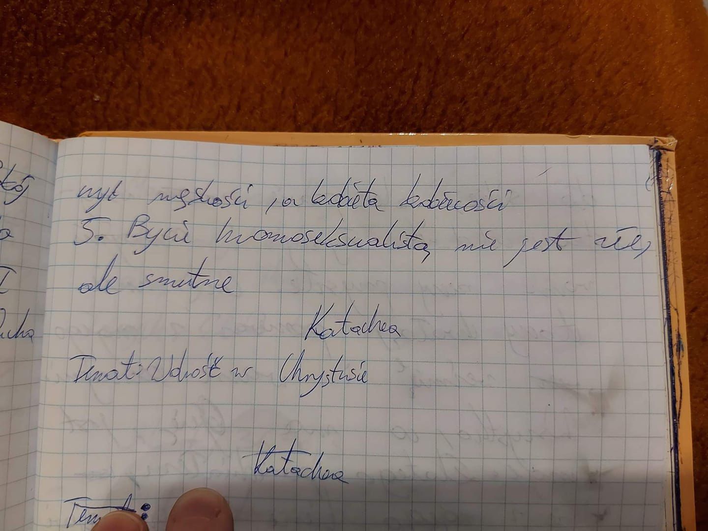 Notatki z lekcji religii