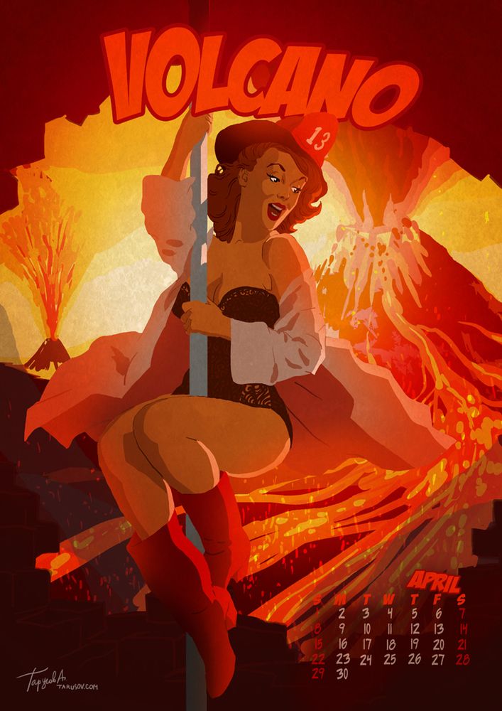 Apokaliptyczny kalendarz w stylu pin-up [+18] 5