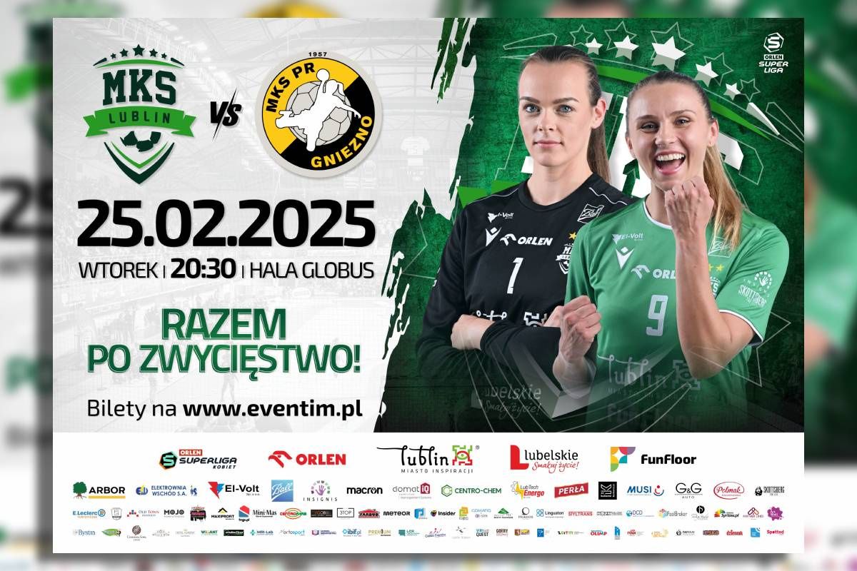 Plakat MKS FunFloor Lublin vs MKS URBiS Gniezno