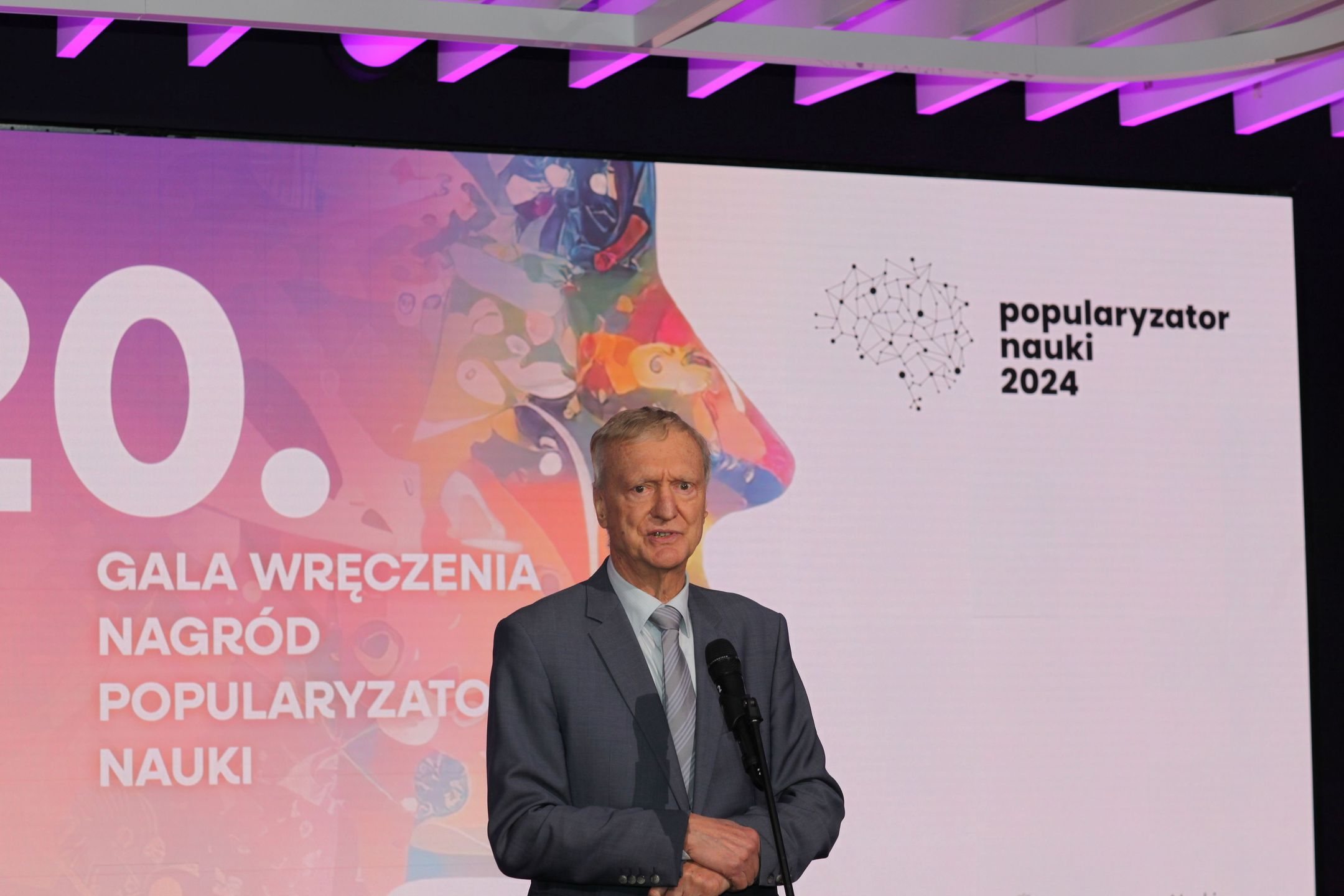 prof. Michał Kleiber. Fot. PAP/P. Wernicki