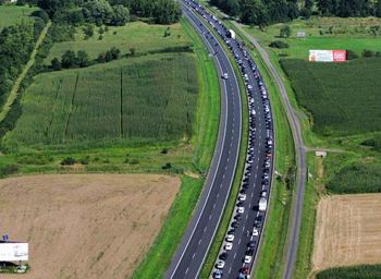 Zielona Góra: Wypadek na S3. Ranne cztery osoby, droga zablokowana
