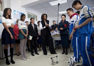 Stosunki USA-Chiny. Wizyta Michelle Obamy polepszy relacje?