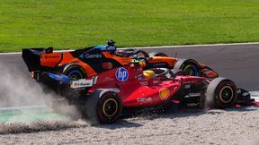 Zrobiło się nerwowo w Ferrari. Leclerc przeprosił Hamiltona