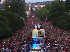 Królewskie powitanie Norwegów