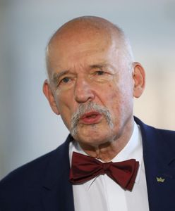 Korwin-Mikke broni Brauna. Dziennikarka przerwała jego wypowiedź