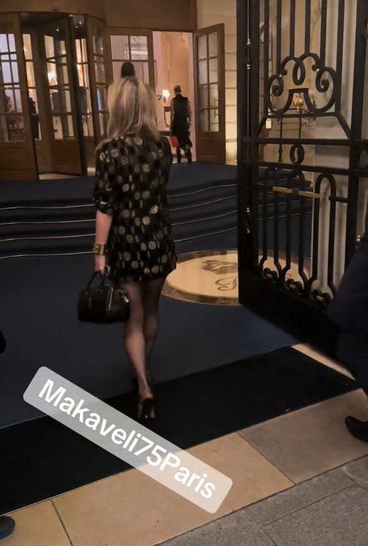 Kate Moss w drodze do hotelu