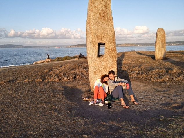 Wspólne przejście szlaku cementuje każdy związek i sprawia, że można lepiej się poznać (archiwum prywatne Marka Plawgi)