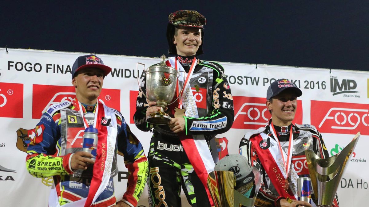 Podium finału IMP 2016