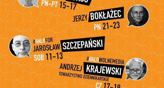 Bokłażec, Rokos, Krajewski, Szczepański z programami w jesiennej ramówce Halo.Radia