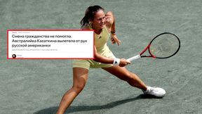 Rosjanie jej nie odpuścili. Tak zareagowali na porażkę