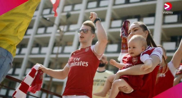 Polscy kibice Premier League w reklamie Viaplay