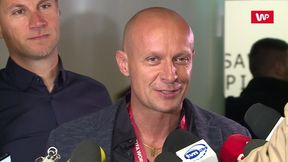 Szymon Marciniak w świetnym humorze. Tak rozśmieszał dziennikarzy