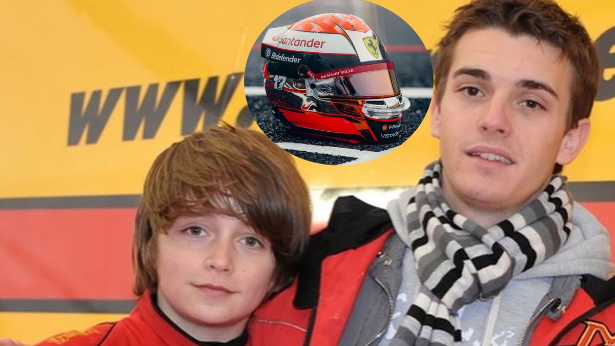 Charles Leclerc (z lewej) i Jules Bianchi