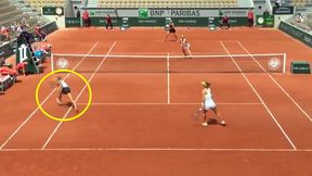 Roland Garros 2021. Niesamowita wymiana w meczu z udziałem Magdy Linette