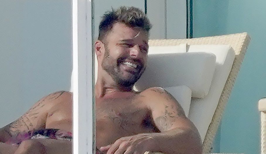 Ricky Martin opala się na Lazurowym Wybrzeżu