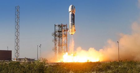 Elon Musk ma konkurencję! Wystartowała rakieta Blue Origin - firmy Jeffa Bezosa!