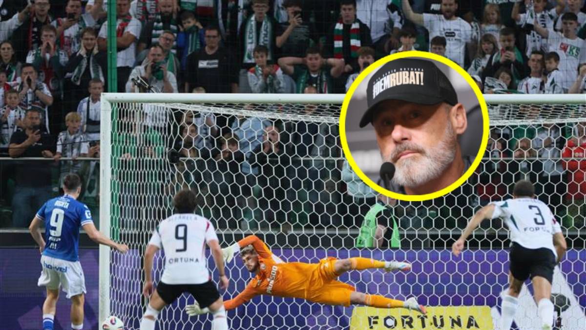 Getty Images / Leszek Szymański / Na zdjęciu: David Buchta strzelający rzut karny i Pavel Hapal