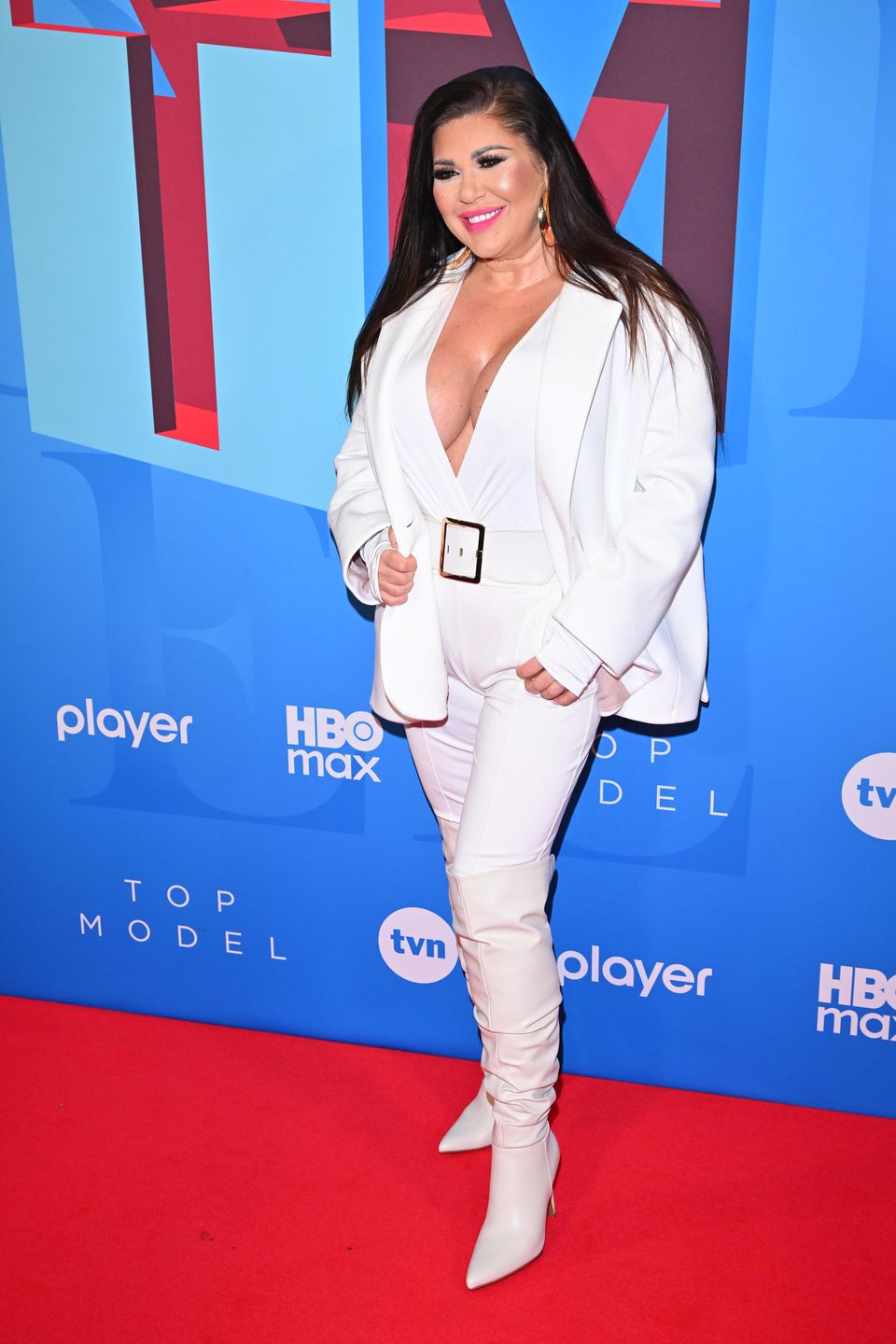 Iwona Węgrowska na finale "Top Model"