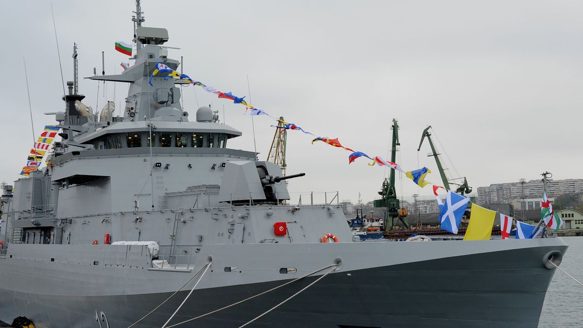 Chrabri - nowy okręt bułgarskiej marynarki wojennej