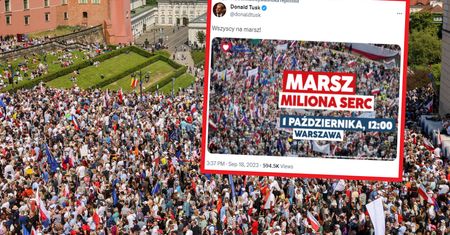 Marsz Miliona Serc. Trasa. PO organizuje transport
