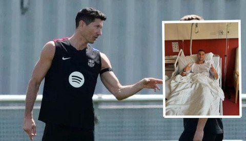 Napastnik FC Barcelony trafił do szpitala przed meczem z Espanyolem. Ferran Torres zamieścił już nawet zdjęcie