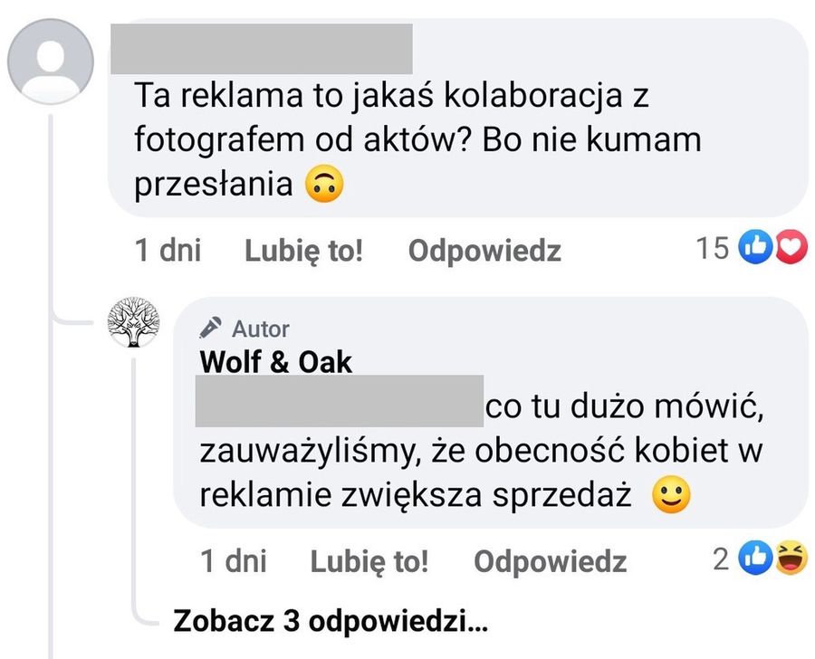 Wolf & Oak szczują cycem