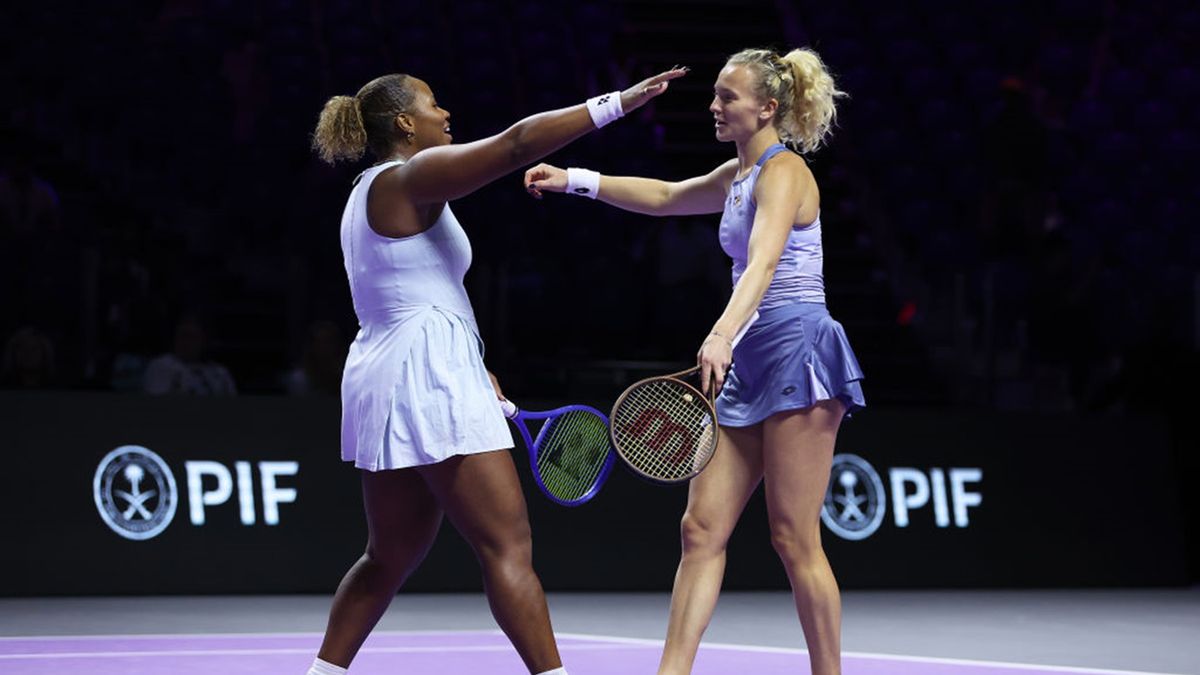 Getty Images / Clive Brunskill / Na zdjęciu: Taylor Townsend i Katerina Siniakova