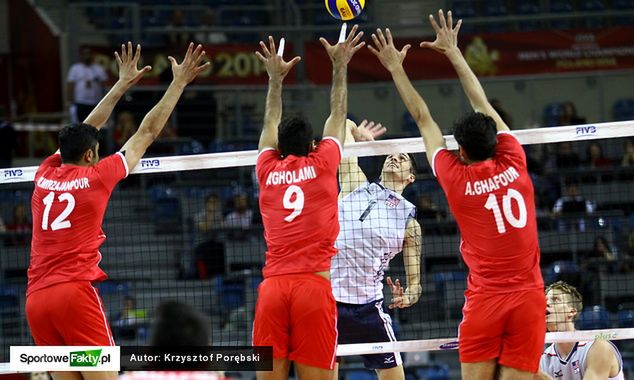 Matt Anderson miał sporo pracy z irańskimi blokującymi