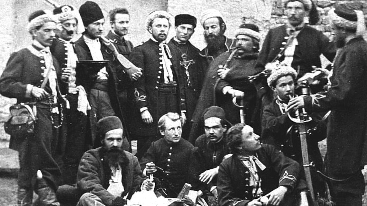 Żuawi śmierci w 1863 r.