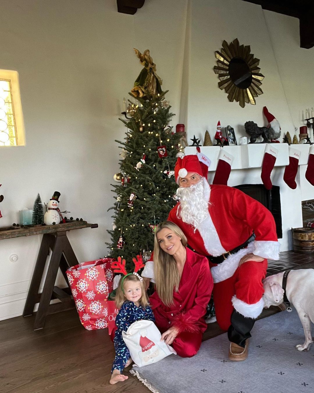 Joanna Krupa z rodziną - Boże Narodzenie 2021