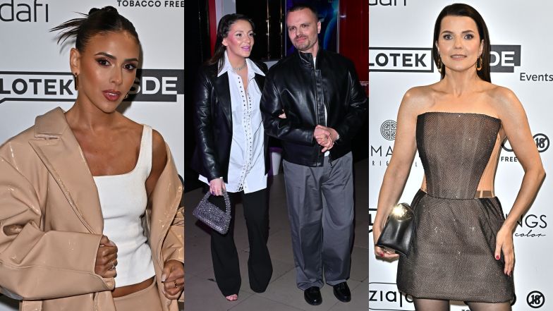 Celebryci pozują na ściance