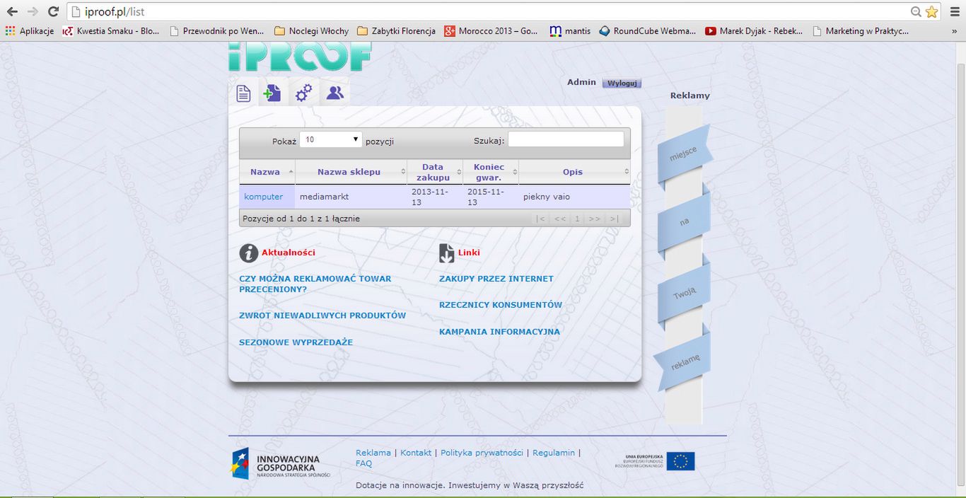 iProof - aplikacja, dzięki której już nigdy nie zgubisz żadnego paragonu 4