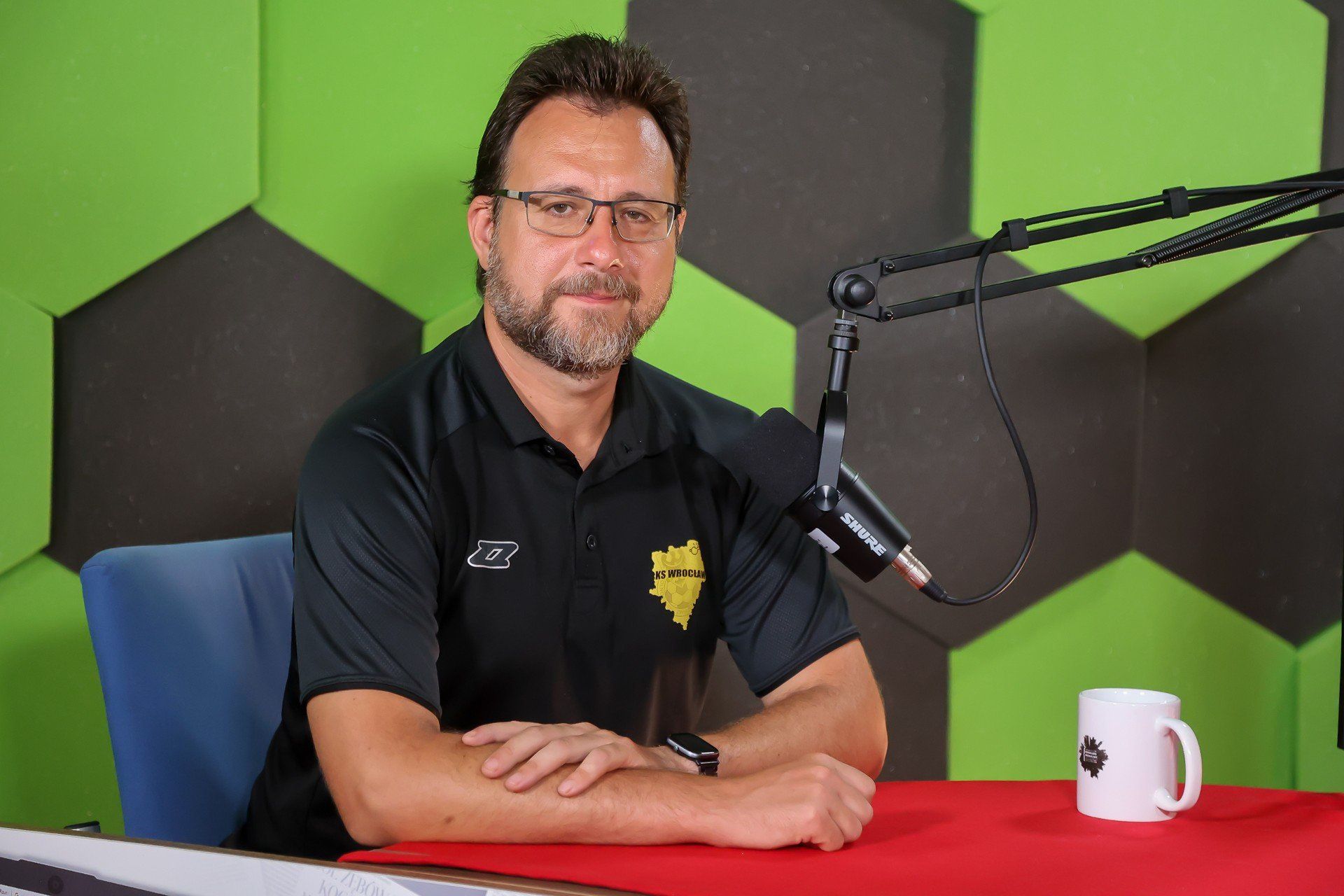 Marcin Polański, sędzia piłkarski, członek zarządu Kolegium Sędziów Wrocław.