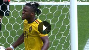 Mundial 2018. Belgia - Tunezja: gol Batshuayia na 5:1 (TVP Sport)